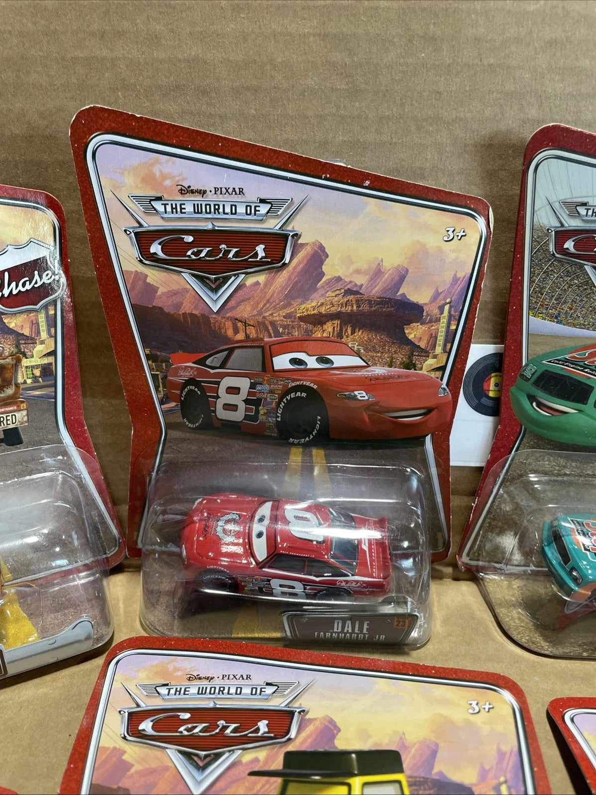 Disney Pixar World of Cars Movie Lot Of 6 Leroy Dale Sputter Fred Kathy Stacy