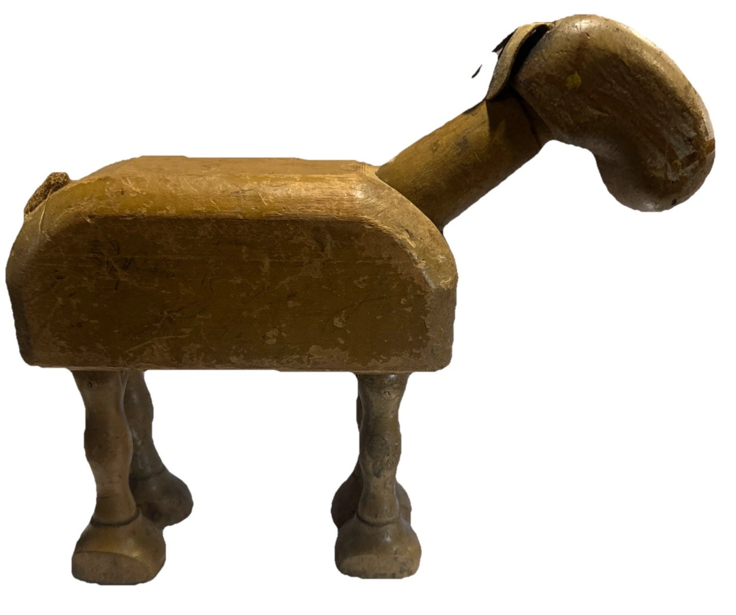 RARE VINTAGE SCHOENHUT 1922 BARNEY GOOGLE'S WOODEN HORSE DOLL