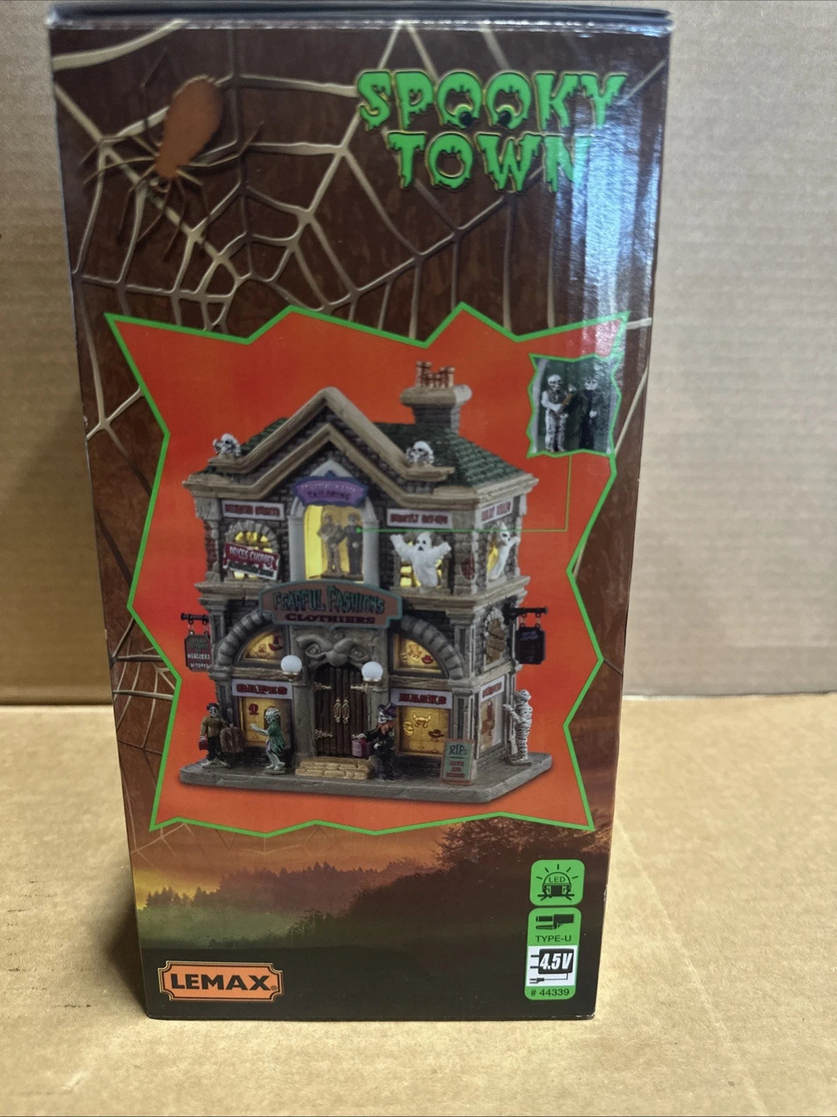 Lemax Spooky Town Halloween Village Fearful Fashions Clothiers 55307