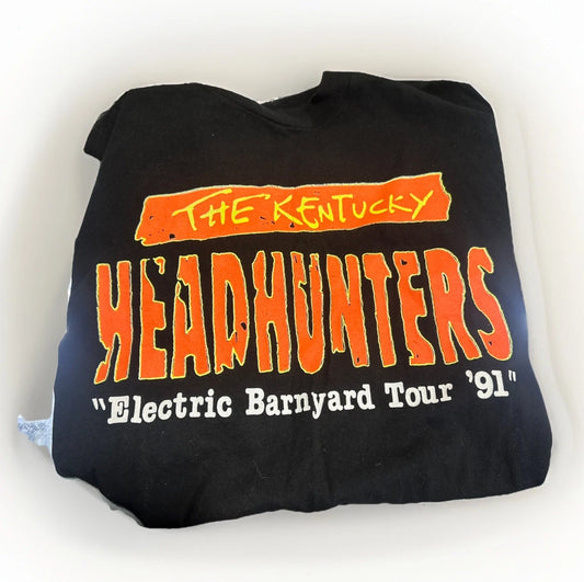 Vintage 1993 Kentucky Headhunters Shirt Local Rave Electric Barnyard XL