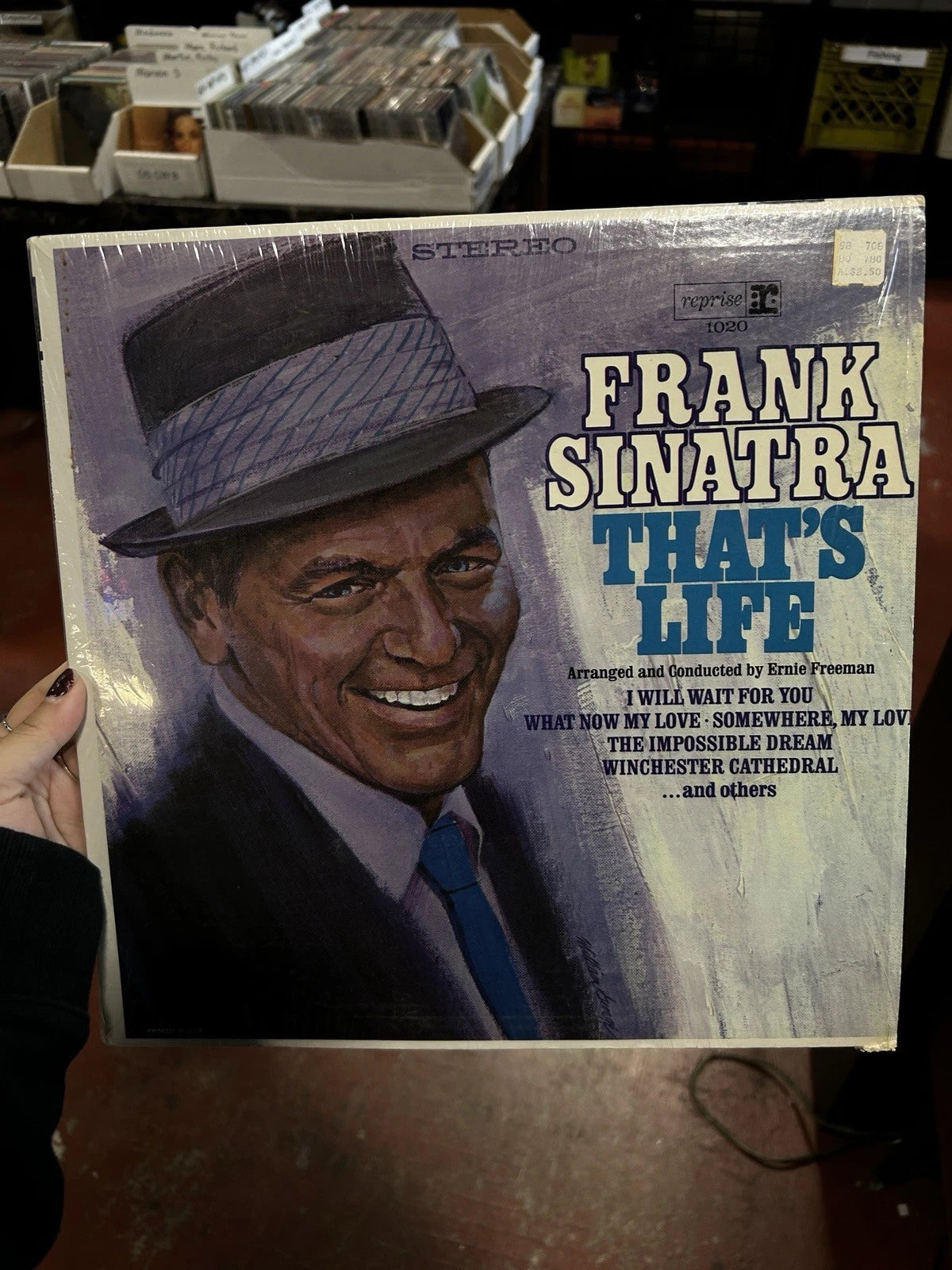 Frank Sinatra-That's Life-Jazz Reprise Records FS1020 1966 LP Vinyl Album shrink