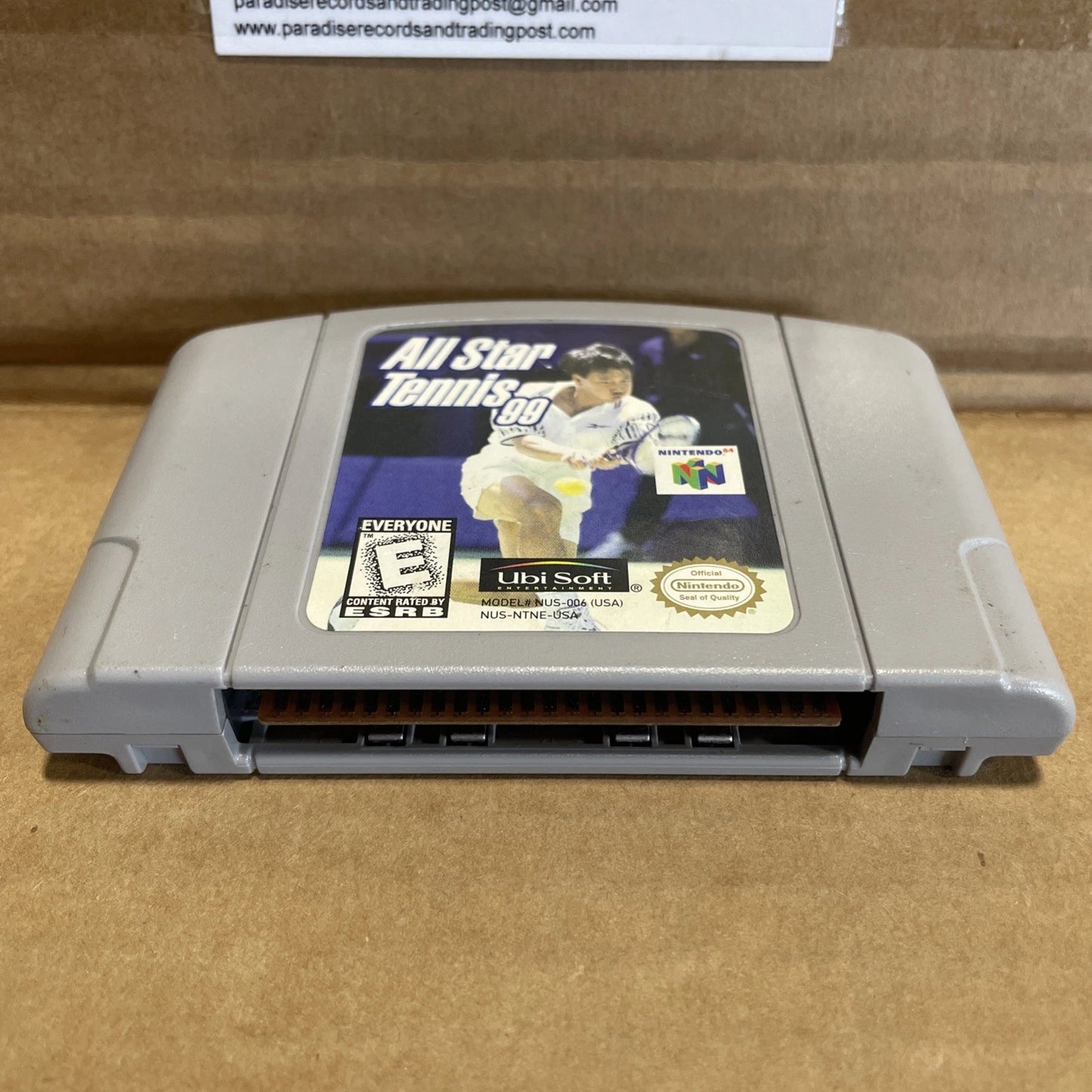 All Star Tennis 99 Nintendo 64 Cartridge Only Rare Vintage