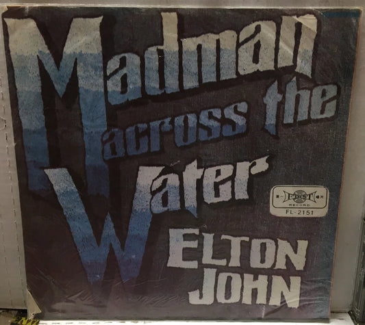 Elton John Madman Across The Water Taiwan Import Record FL-2151