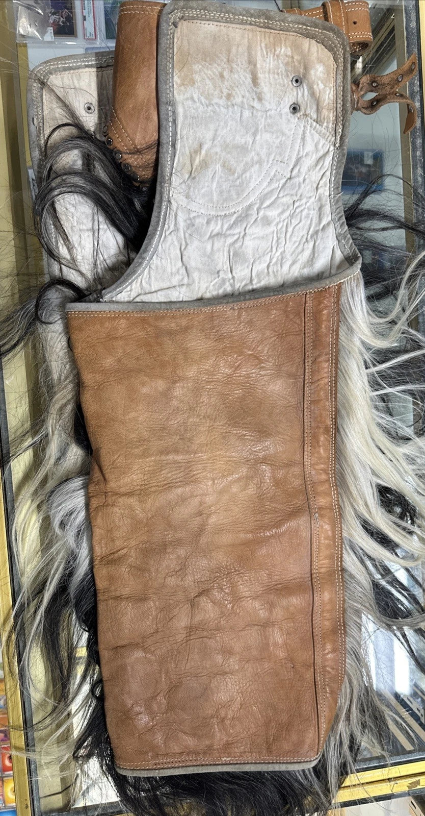 CUSTOM MADE WESTERN PLEASURE ULTRA FUR SHOW CHAPS