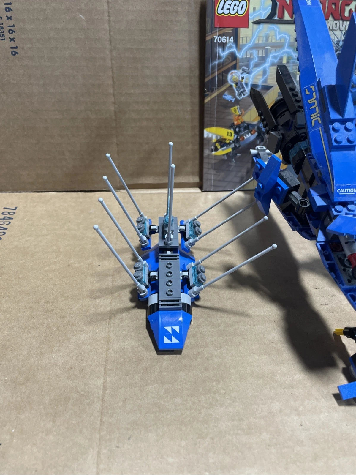 LEGO Ninjago Movie: Lightning Jet Set (70614) with 1 Minifig - READ DESCRIPTION