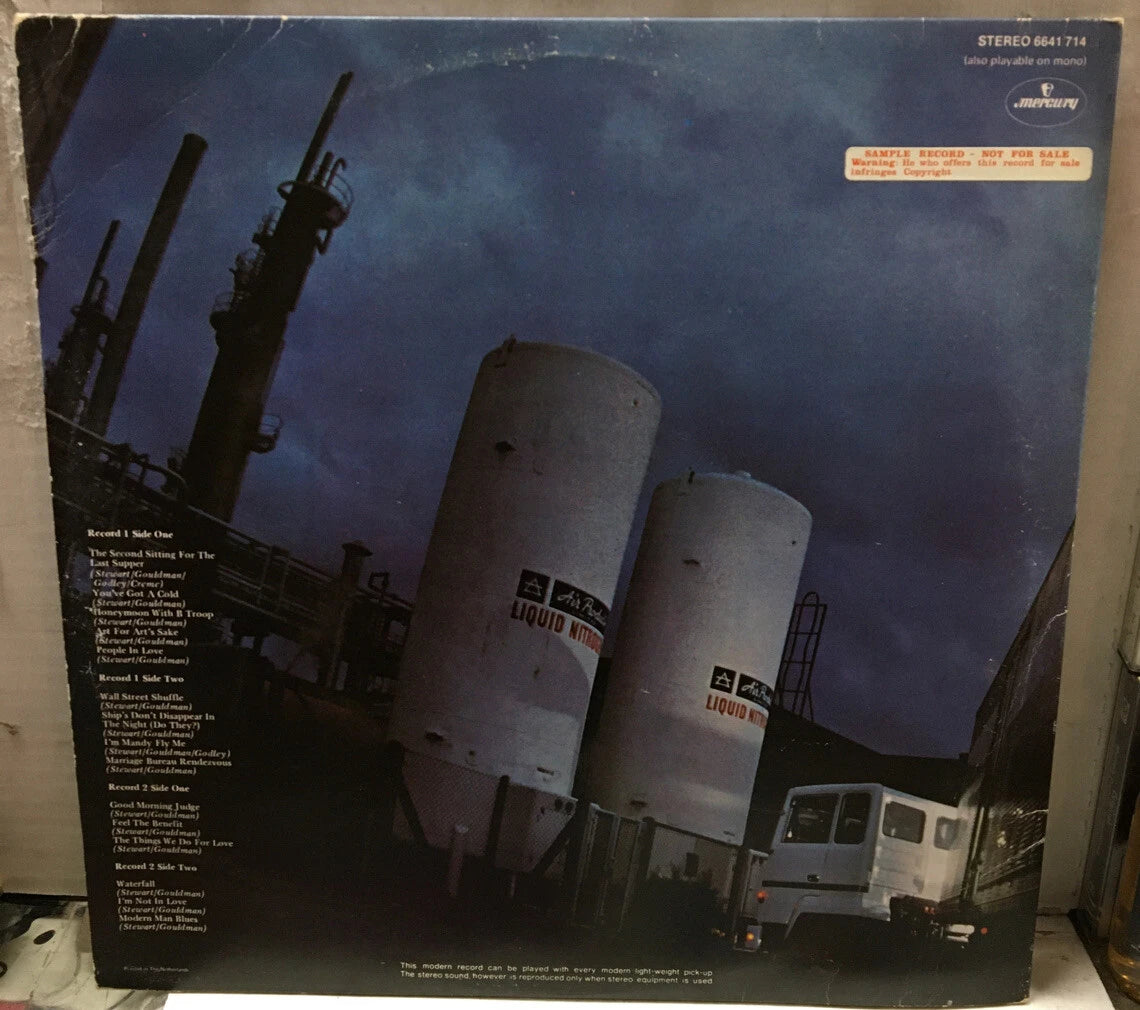 10CC Live And Let Live UK Import Promo Record 6641714