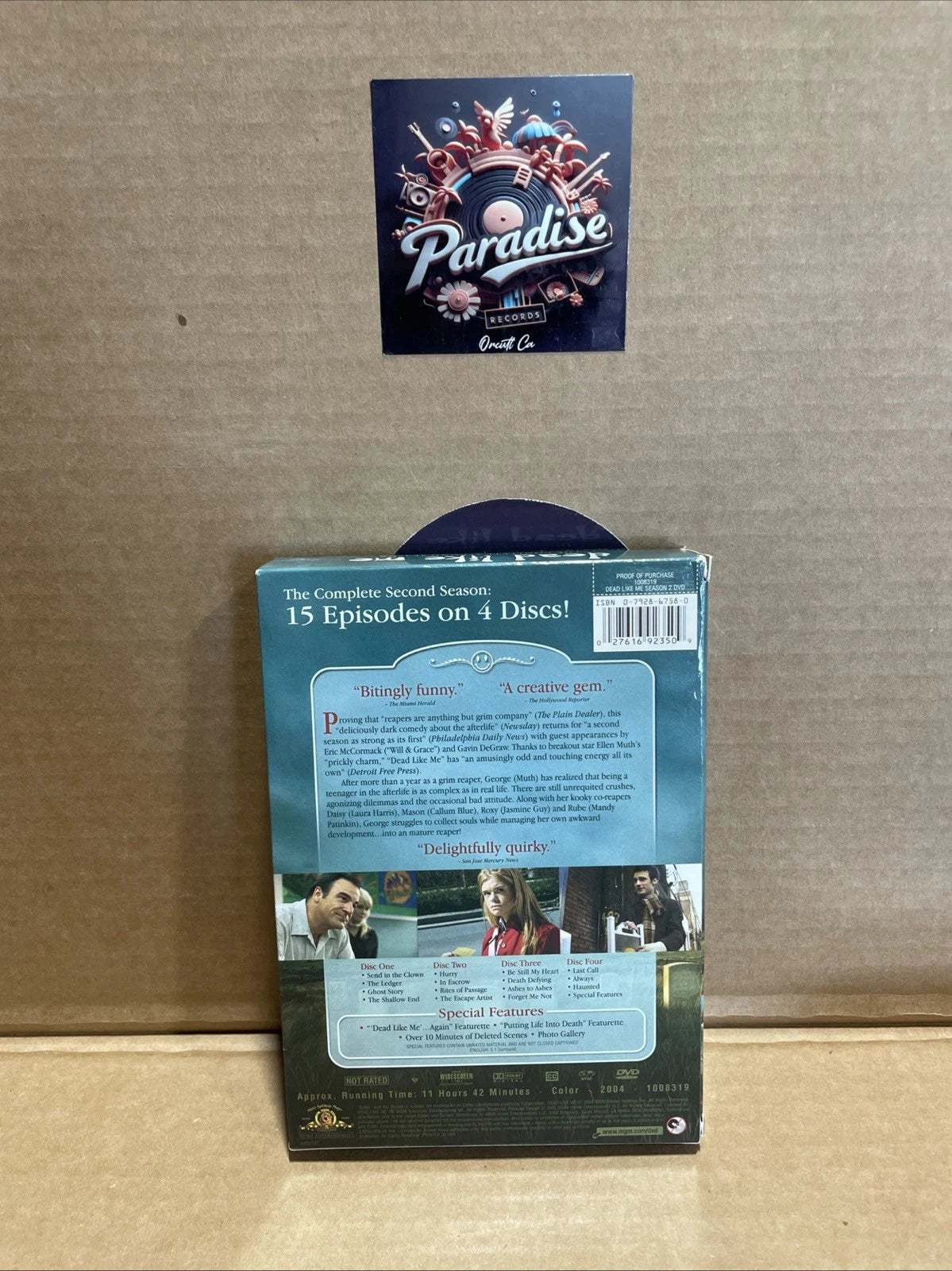 Dead Like Me, Seasons 1 & 2 DVD Sets Lot Of 2