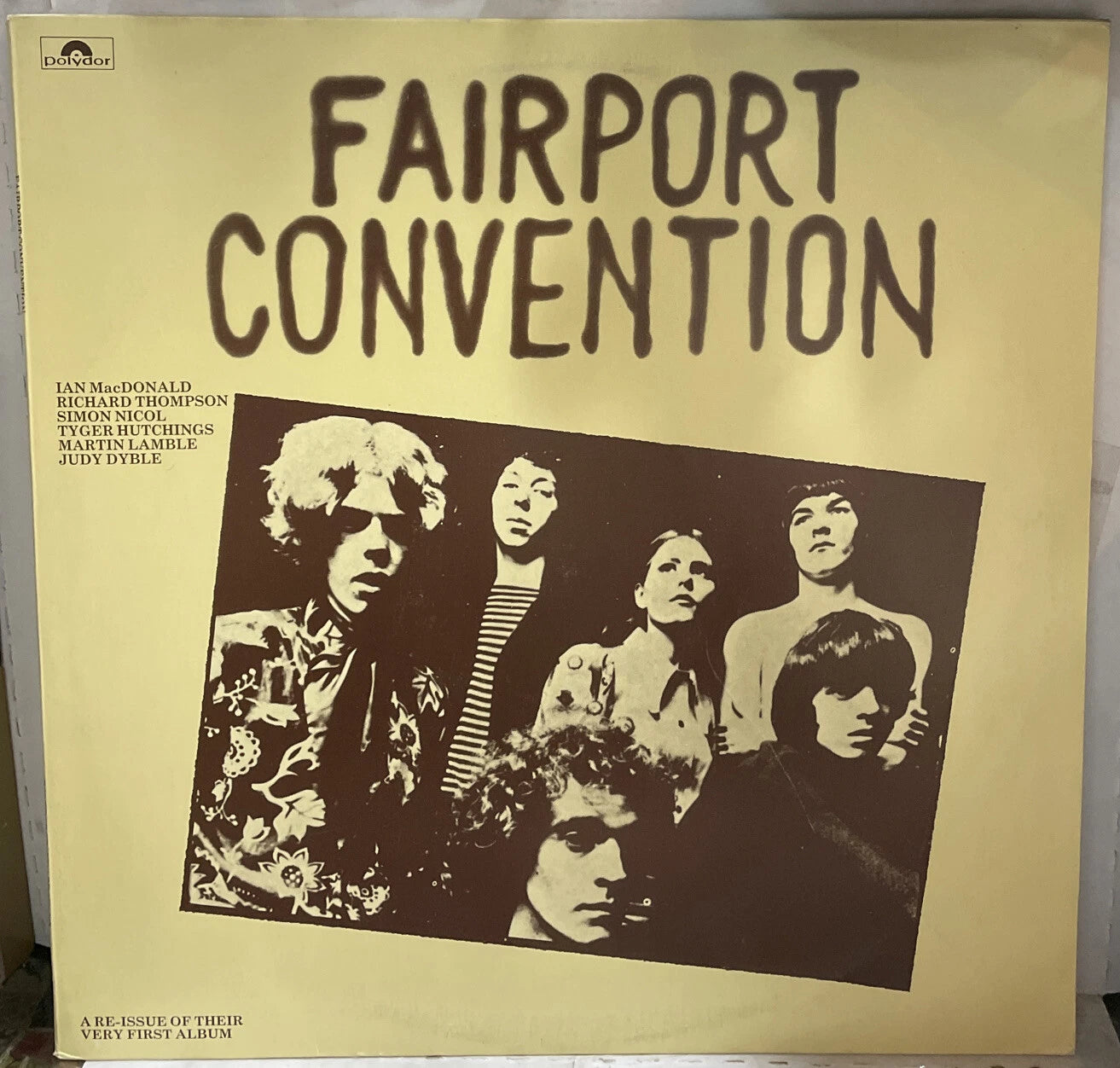 Fairport Convention Self Titled UK Import Reissue Record 2384047