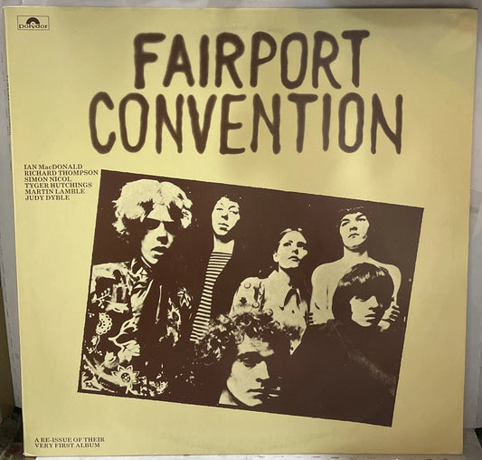 Fairport Convention Self Titled UK Import Reissue Record 2384047