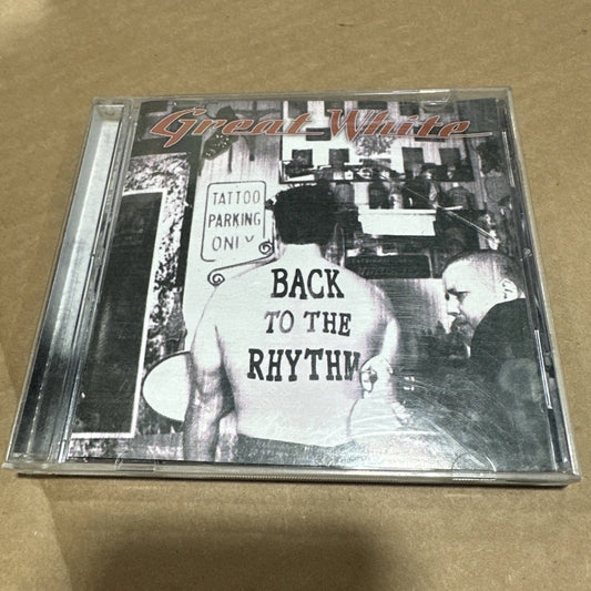 GREAT WHITE cd BACK TO THE RHYTHM