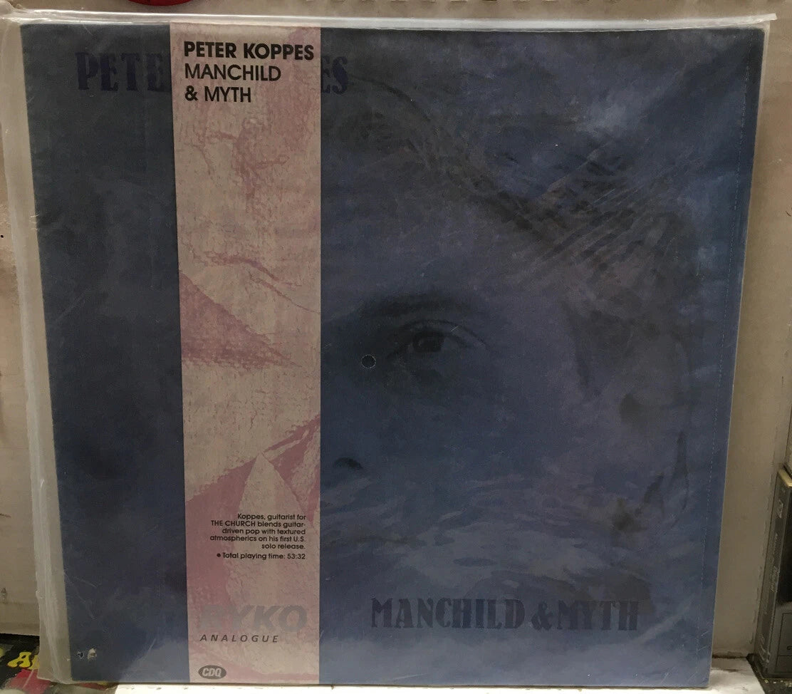 Peter Koppes Manchild & Myth Sealed Record RALP0046 Clear