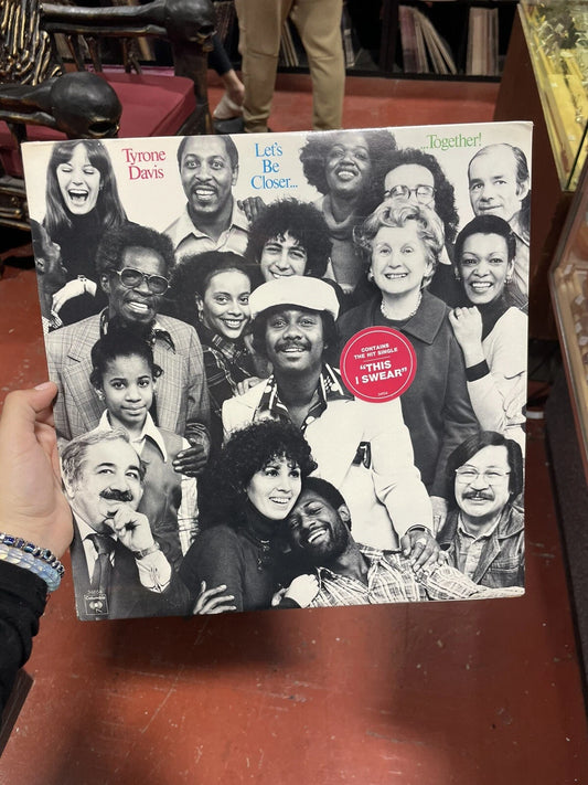 TYRONE DAVIS: Let's be closer lp record, Columbia 34654, SEALED