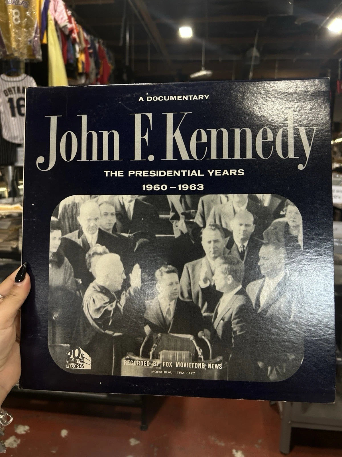 John F. Kennedy–The Presidential Years 1960-1963-1964 Vinyl Record LP