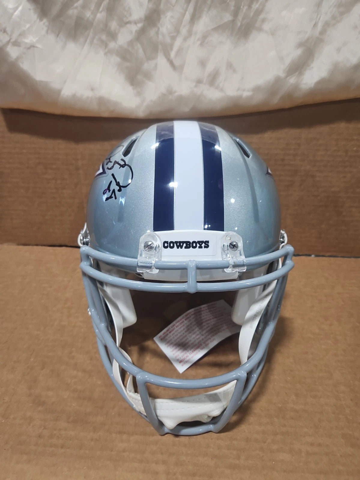 Dez Bryant Beckett Authentication Certification Verification Signed Helmet