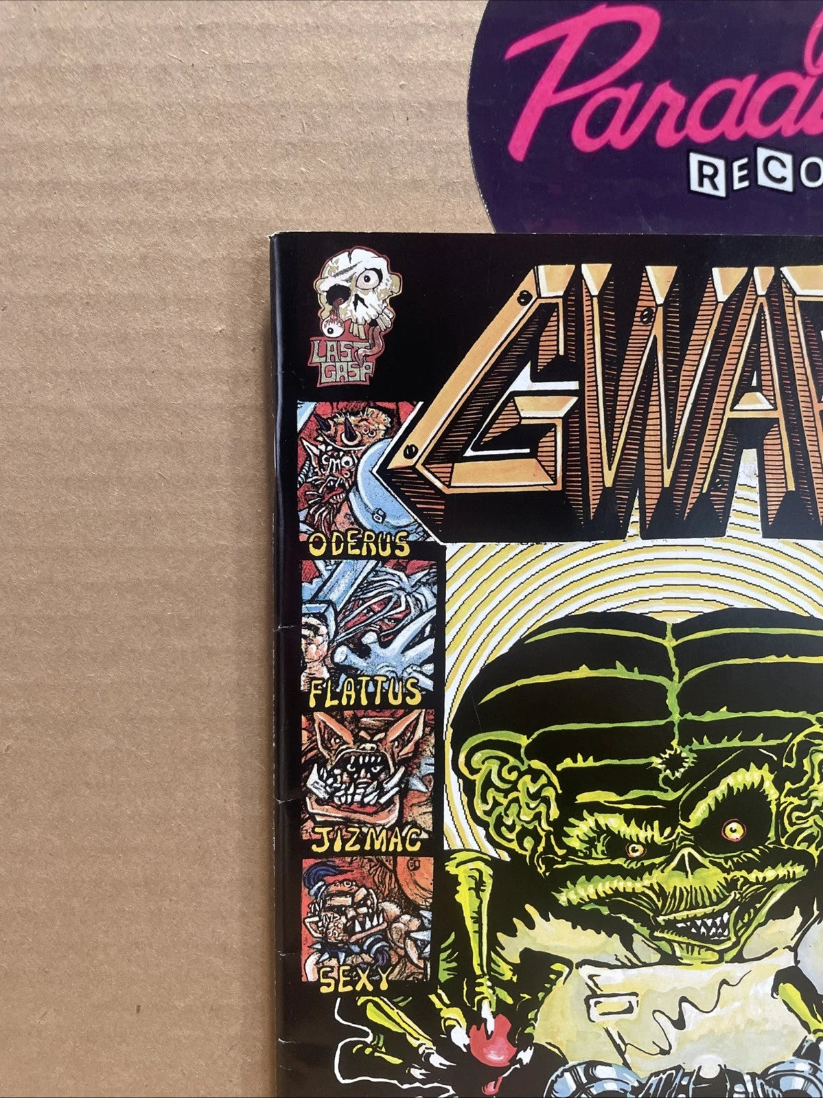 GWAR SKULHEDFACE #1 Last Gap Comic Book