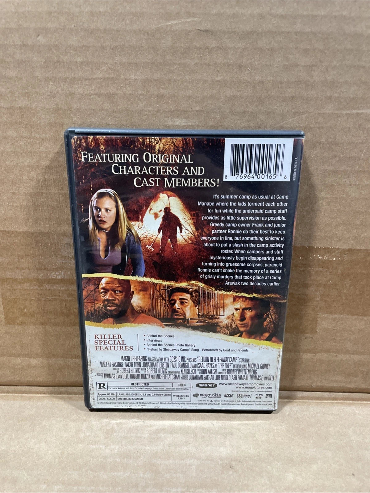 Return to Sleepaway Camp (DVD, 2008) Horror DVD Widescreen Region 1 Rare OOP