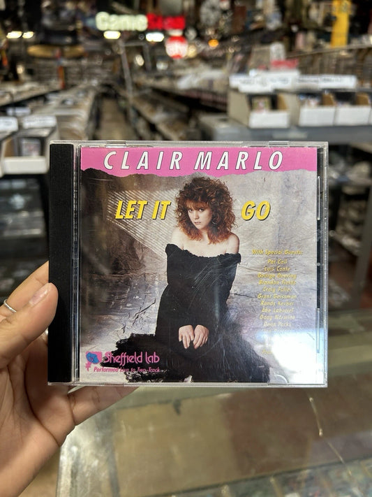 Let It Go by Clair Marlo (CD, 1989, Sheffield Lab) Audiophile Quality. Preowned.