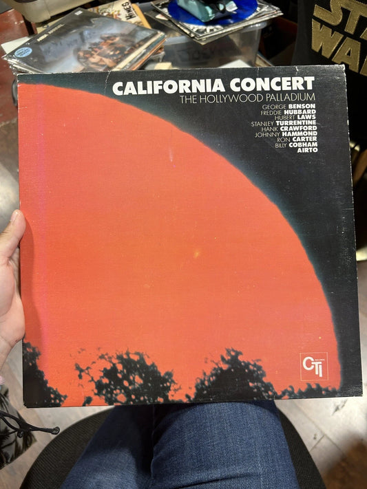 CALIFORNIA CONCERT HOLLYWOOD PALLADIUM 2 LPS CTI CTX 2+2 MINT-