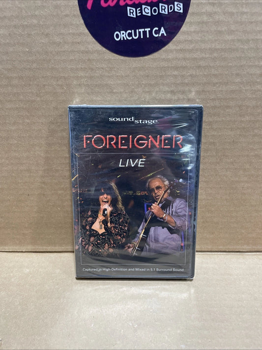 Soundstage - Foreigner: Live (DVD, 2009) Brand New Sealed