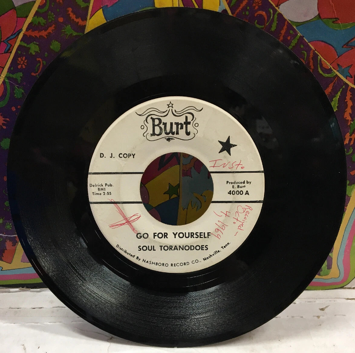 Soul Toranodoes Go For Yourself/Funky Thang Promo 7” 4000