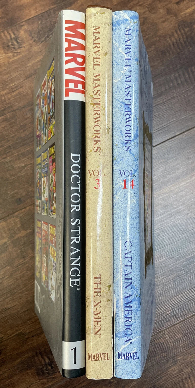 Marvel Masterworks Book Bundle Of 3 - Vol. 1, Vol. 3, Vol. 14