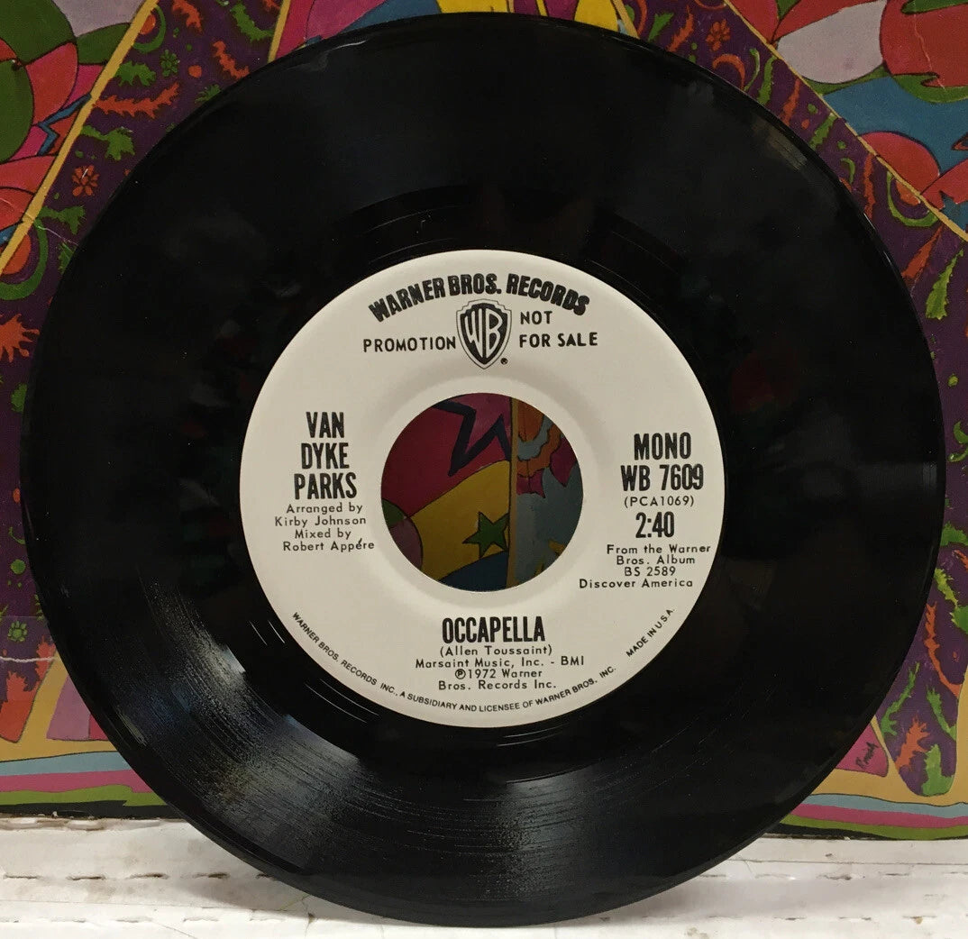 Van Dyke Parks Occapella Promo 7” Single WB7609