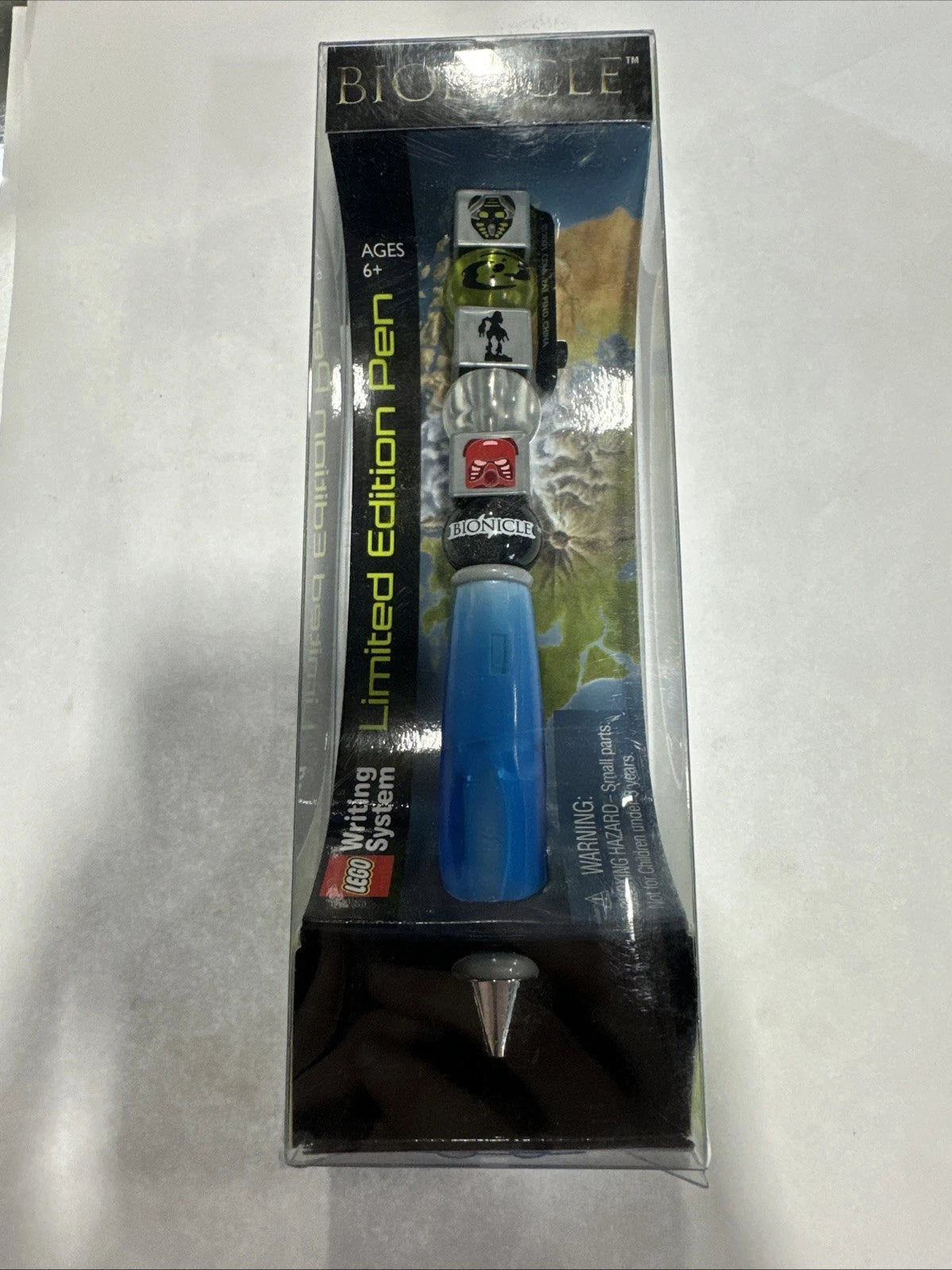 Vintage 2001 Lego Writing System BIONICLE Limited Edition Lego Pen #1708