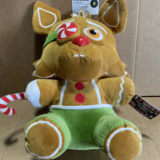 Funko Five Nights at Freddy's Gingerbread Foxy 16" Gamestop Exclusive Plush FNAF