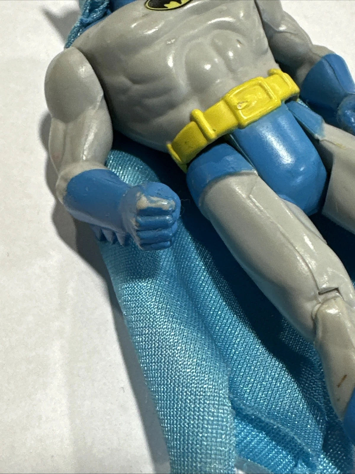 VTG 1984 Kenner SUPER POWERS Figure COMPLETE BATMAN w/CAPE DC Comics Rare!