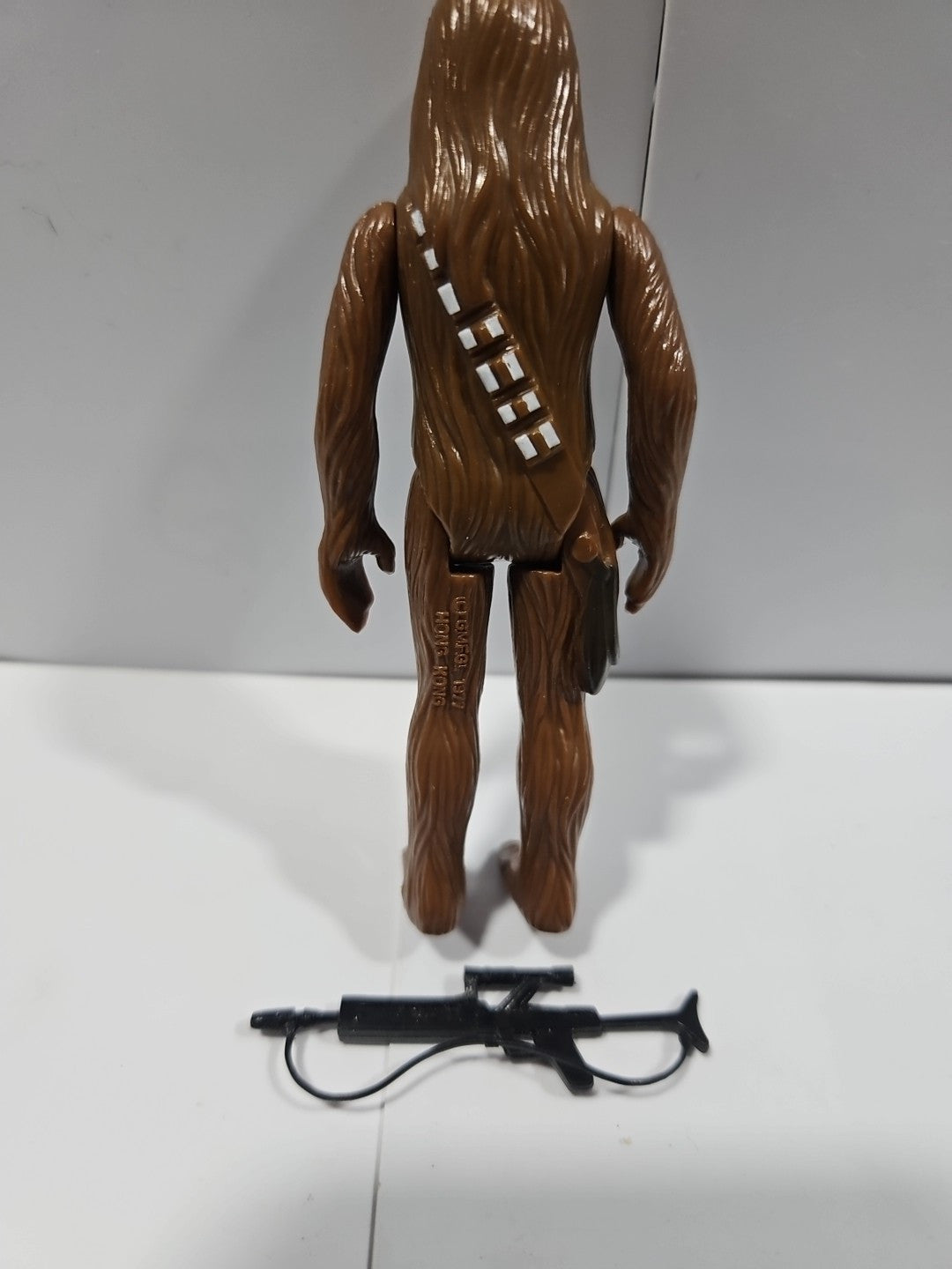 1977 Vintage Star Wars Chewbacca Action Figure Complete With Original Bowcaster