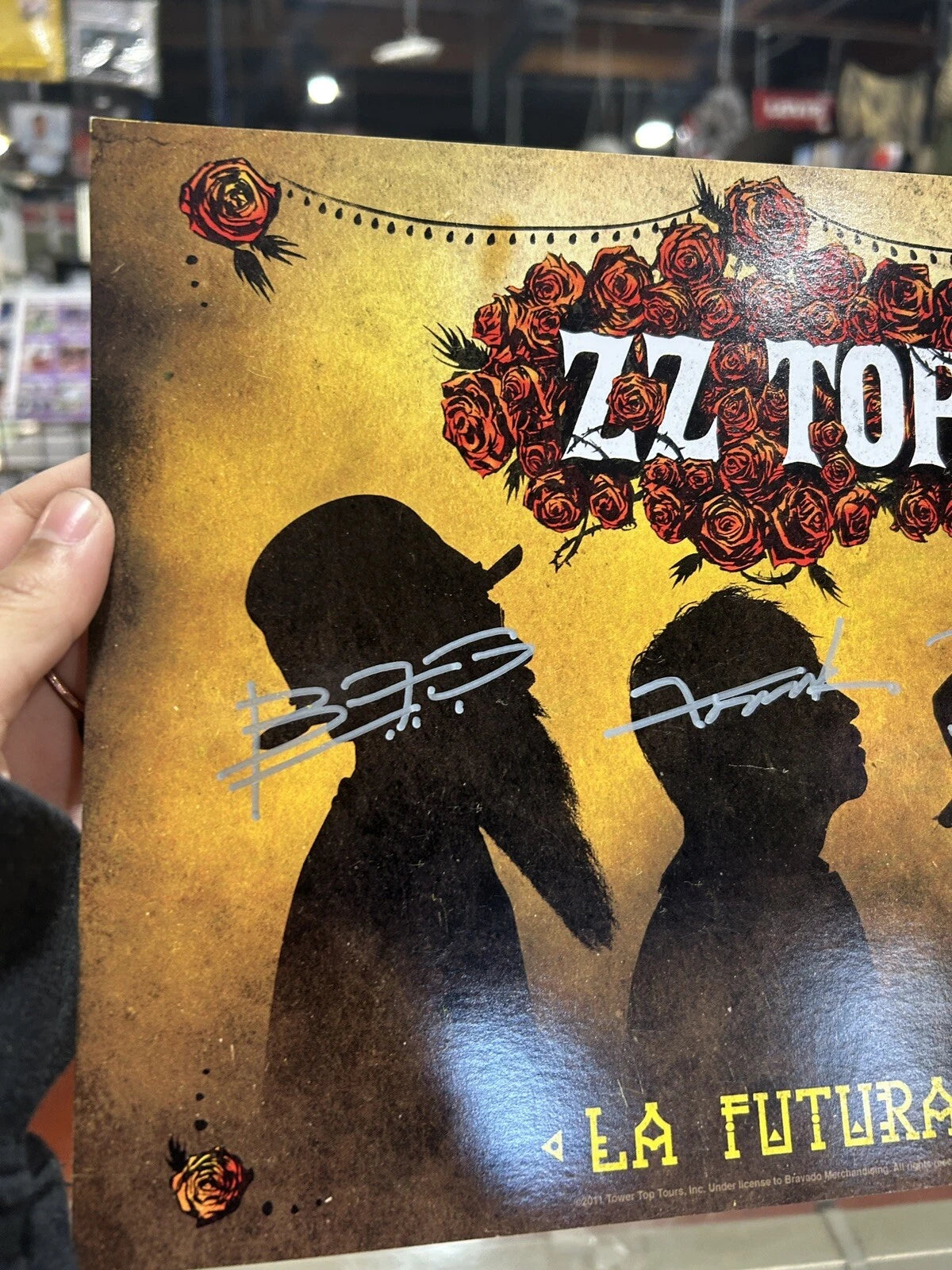 ZZ Top : La Futura Promo Poster Signed