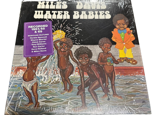 Miles Davis "Water Babies" LP Hype sticker PC 34396 No Barcode SHRINK vg++
