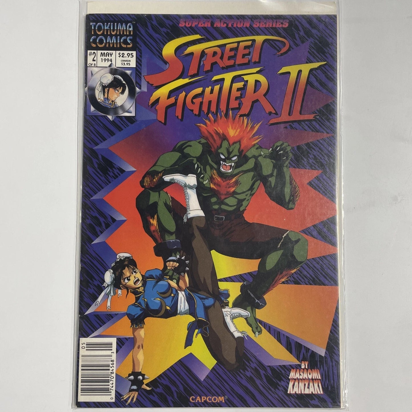 Street Fighter 2 1994 Comic Book Issue #1-5 Lot