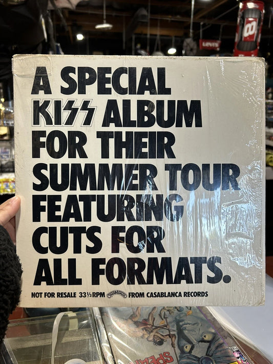 KISS SPECIAL ALBUM FOR SUMMER TOUR 12" EP PROMOTIONAL PROMO RARE VINYL RECORD