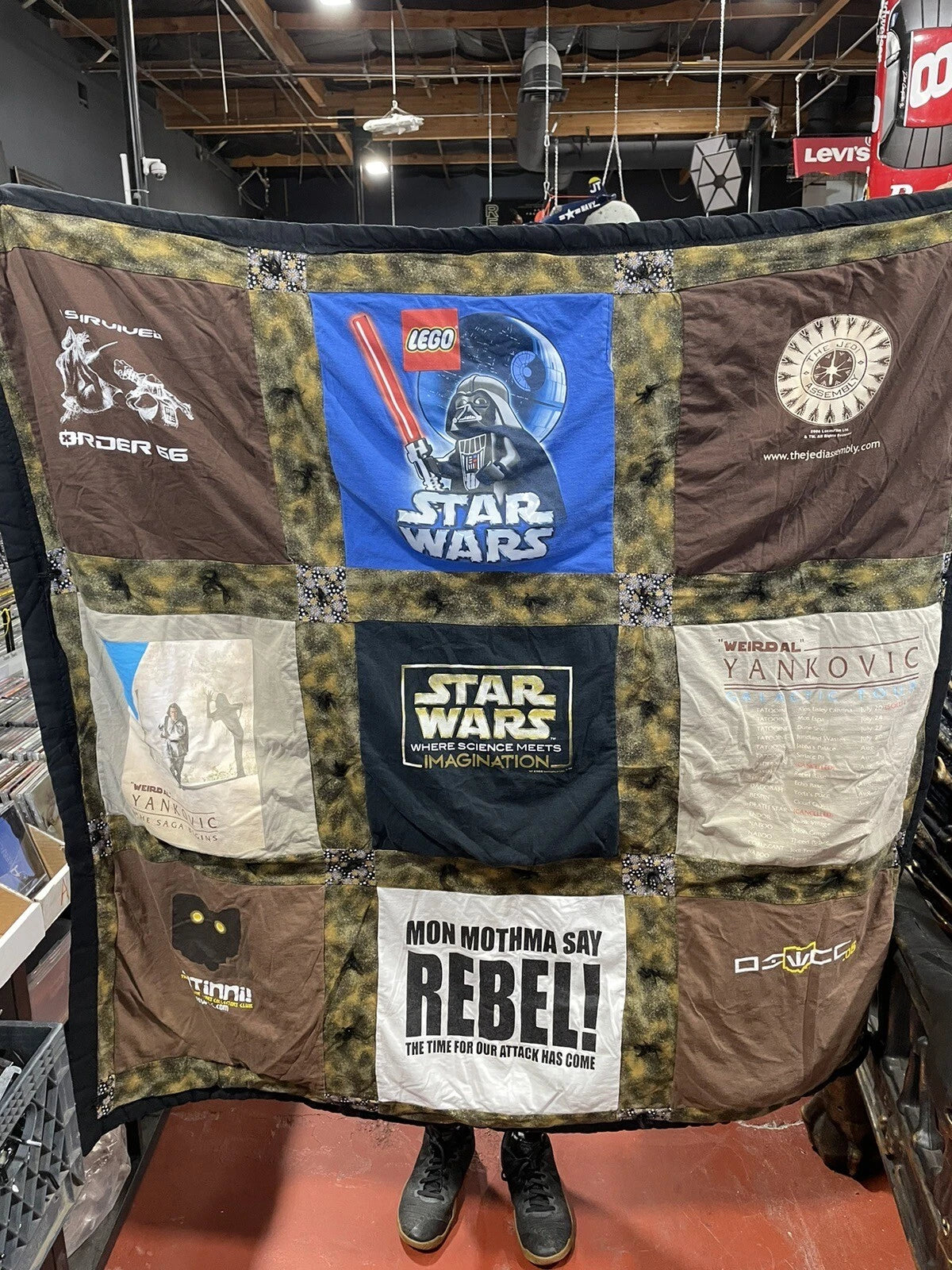 Star Wars Custom Quilt Comforter Unique