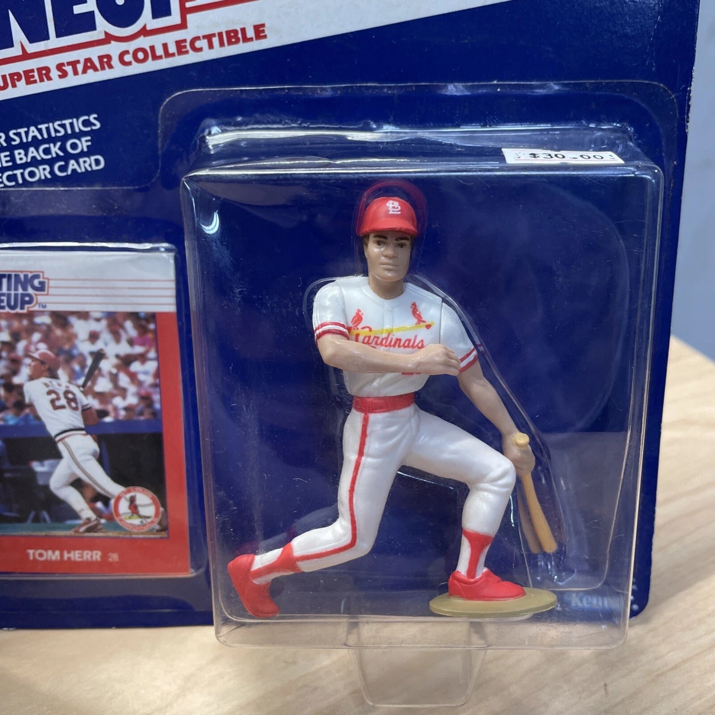 1988 TOM HERR St. Louis Cardinals #28 Rookie *FREE_s/h* Starting Lineup