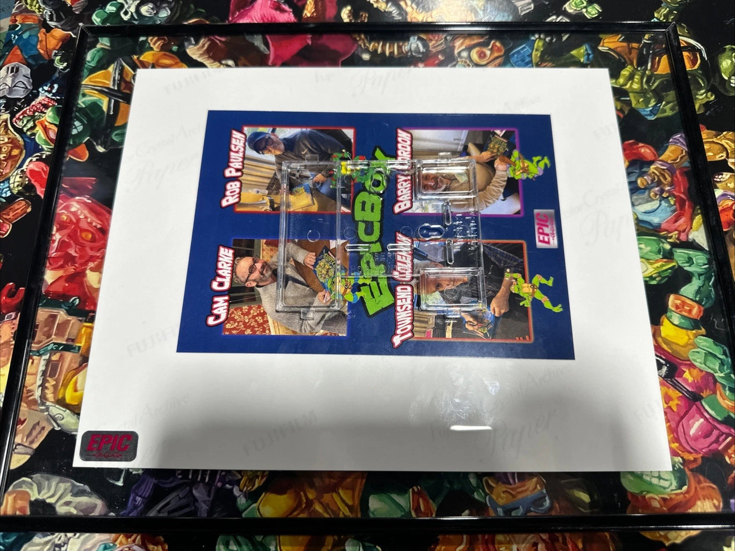 TMNT Original 4 Teenage Mutant Ninja Turtles Cast Signed 11x17 Photo EPIC Auth