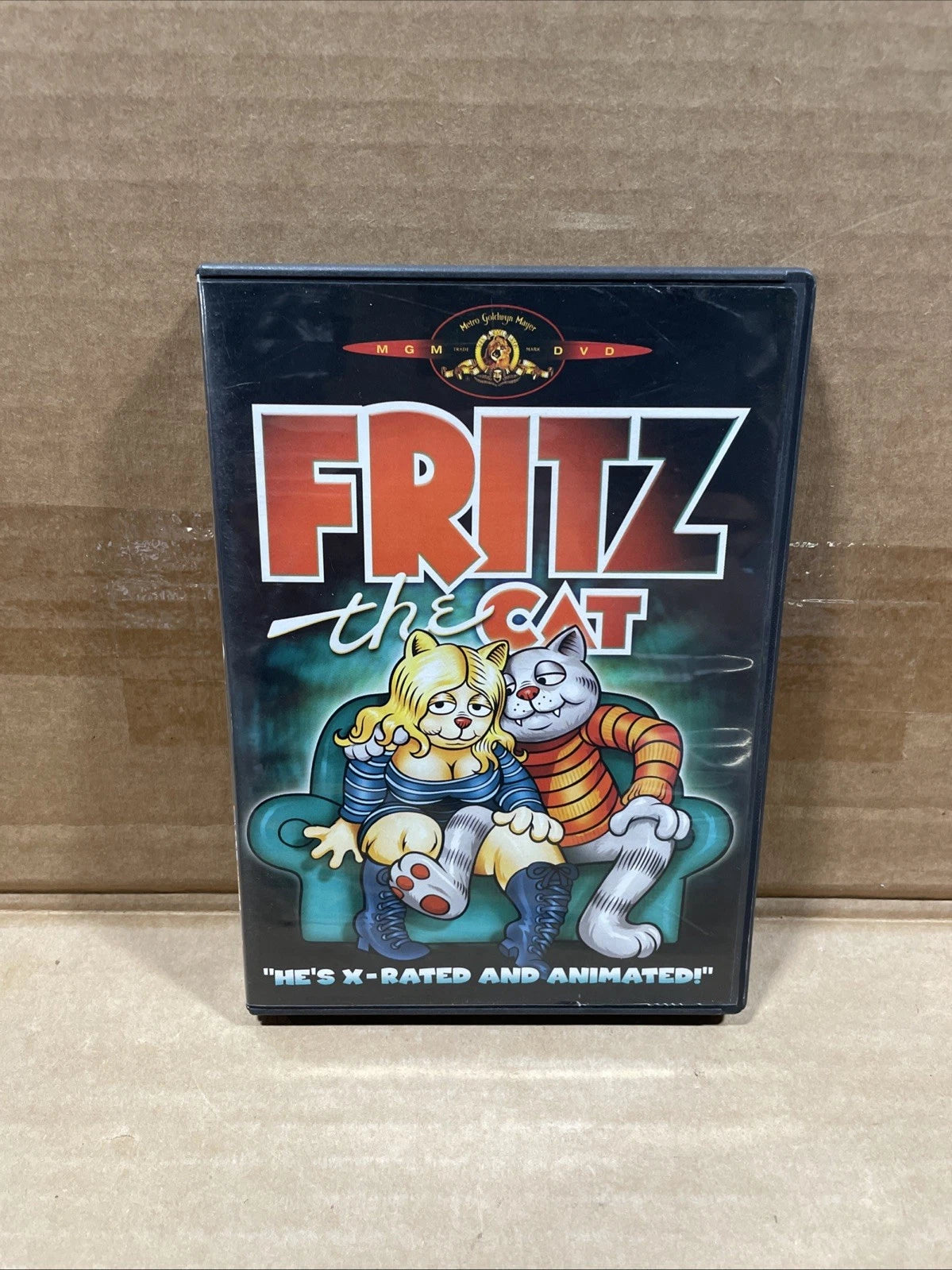 Fritz the Cat (DVD, 1972) Ralph Bakshi Adult Animated 70s Cult Film OOP