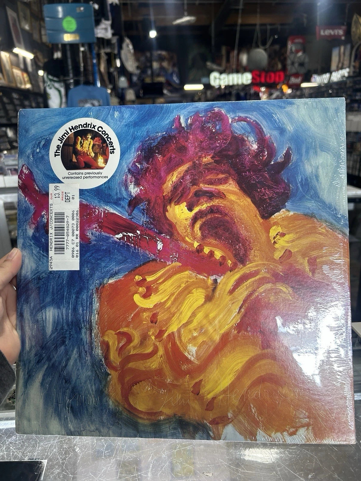 THE JIMI HENDRIX CONCERTS LP ~1982 -22306 *SEALED!!* NEW Hype!