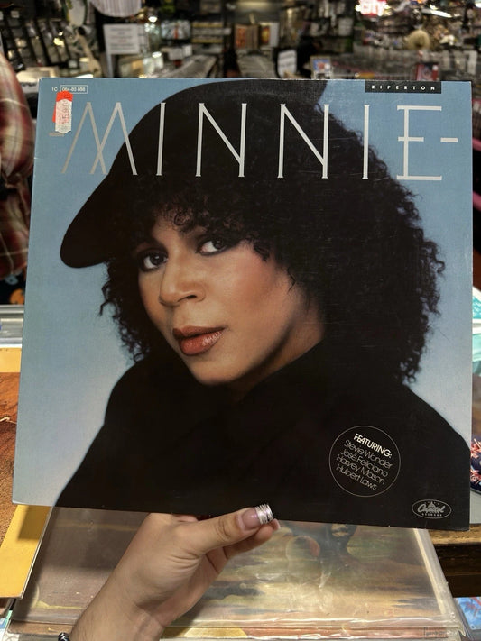 Minnie Ripperton LP Minnie 1979 Capitol Records Lyric Sleeve German Import nm