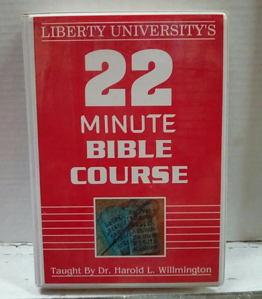 Liberty Universitys 22 Minute Bible Course Cassette Set
