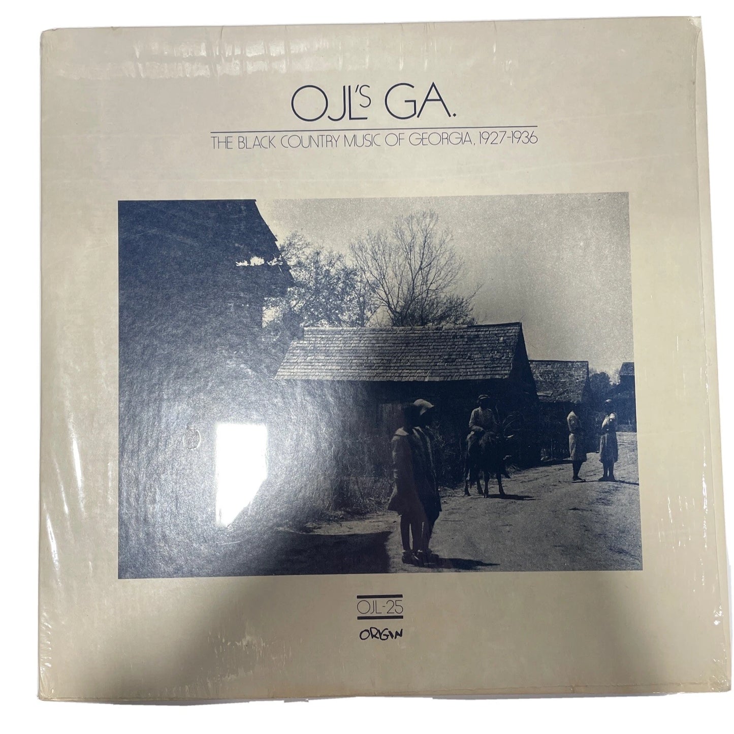 VARIOUS: ojl's ga., the black country music of georgia, LP Original Shrink vg+
