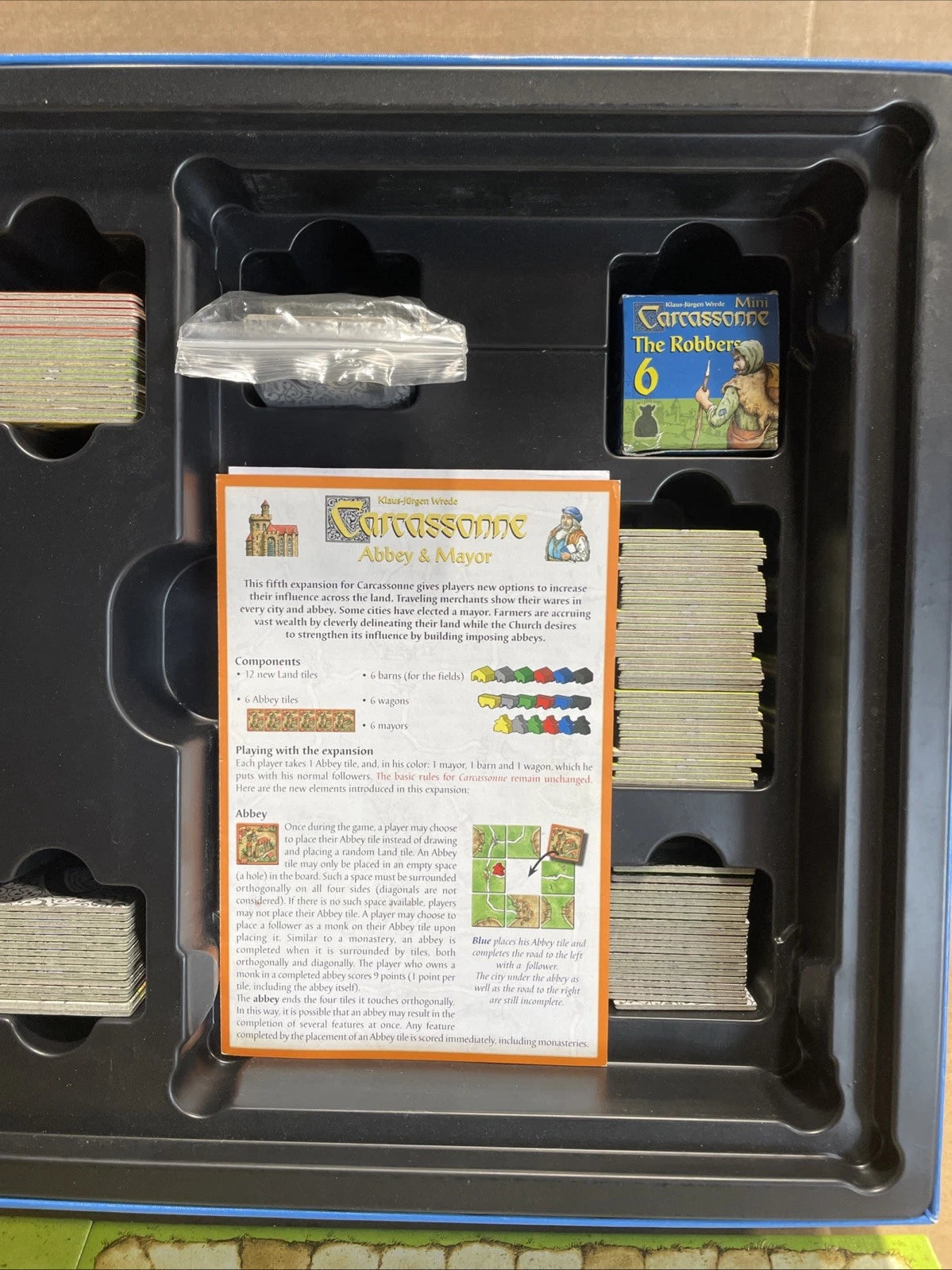 Carcassonne Big Box Board Game + Mini Expansion + The River Complete