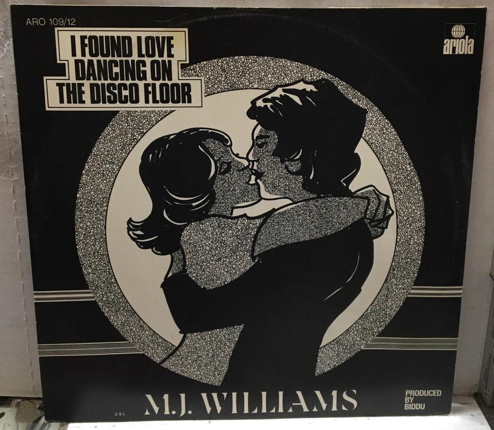 M.J. Williams I Found Love Dancing On A Disco Floor 12” UK Record ARO109-12