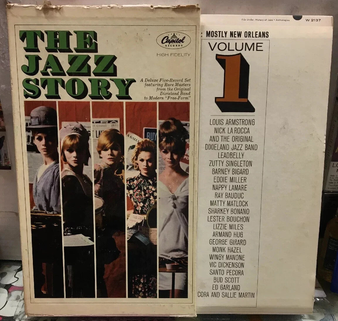 The Jazz Story Deluxe Five-Record Set WEO2109