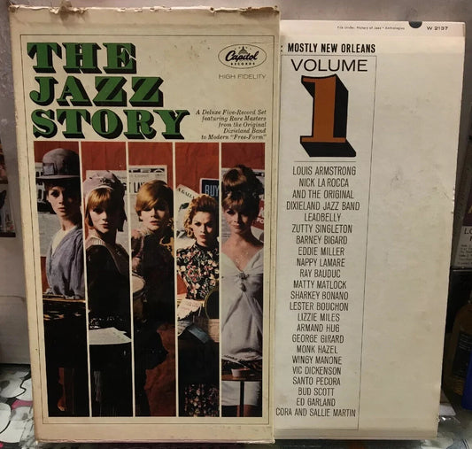 The Jazz Story Deluxe Five-Record Set WEO2109