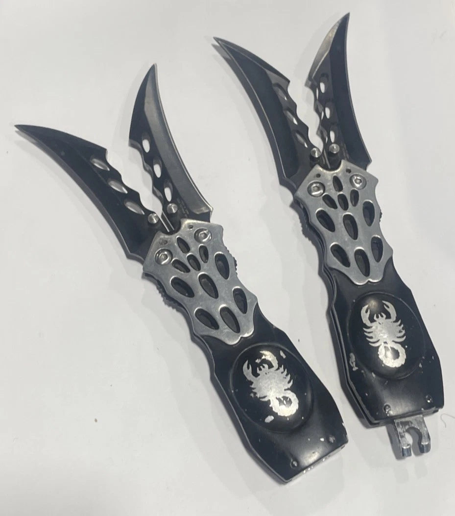 Couteau Double Scorpion Detachable Knife