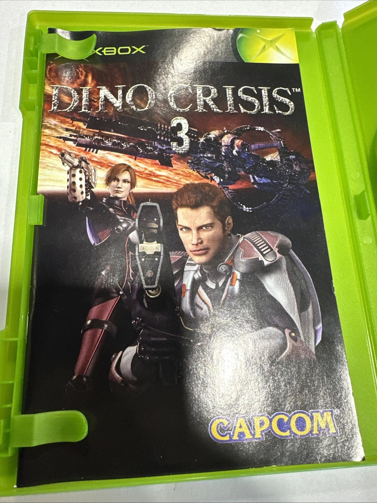 Dino Crisis 3 (Microsoft Xbox, 2003) With Manual