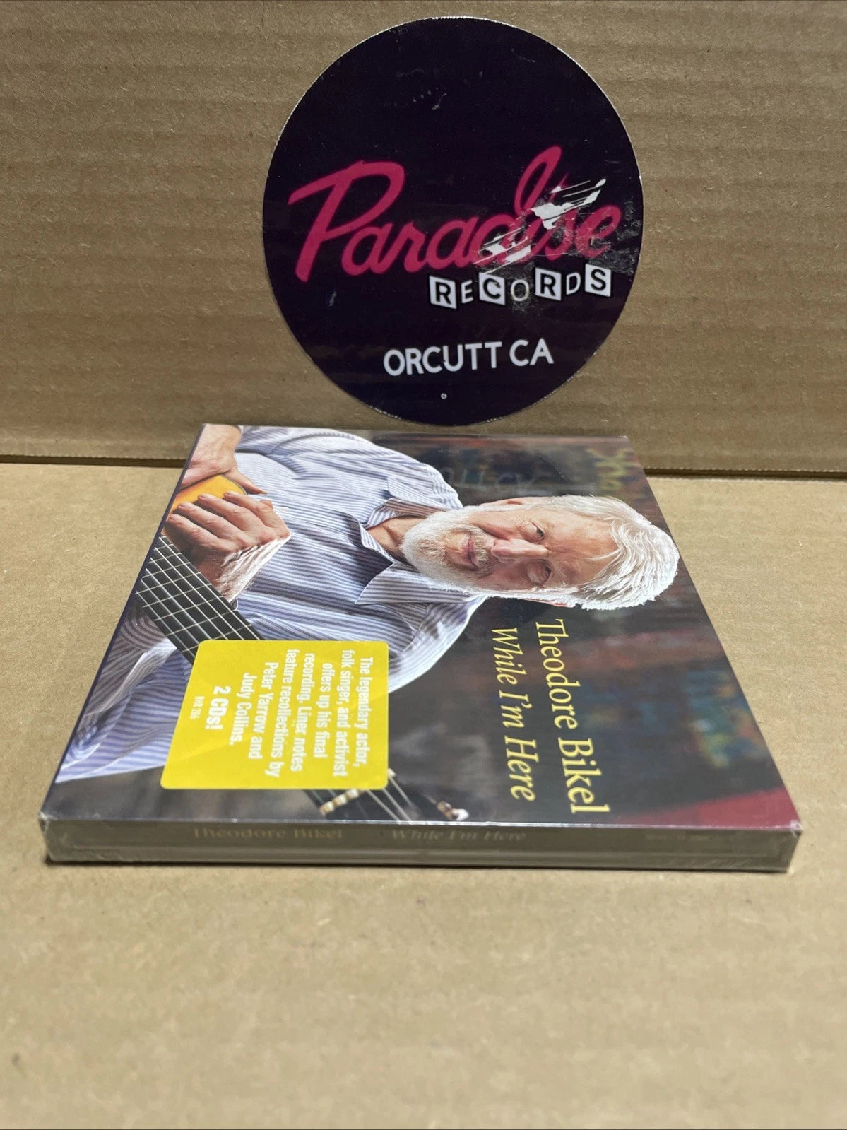 Theodore Bikel While I'm Here CD Jewish Folk Music 2016 2CD Set Activist