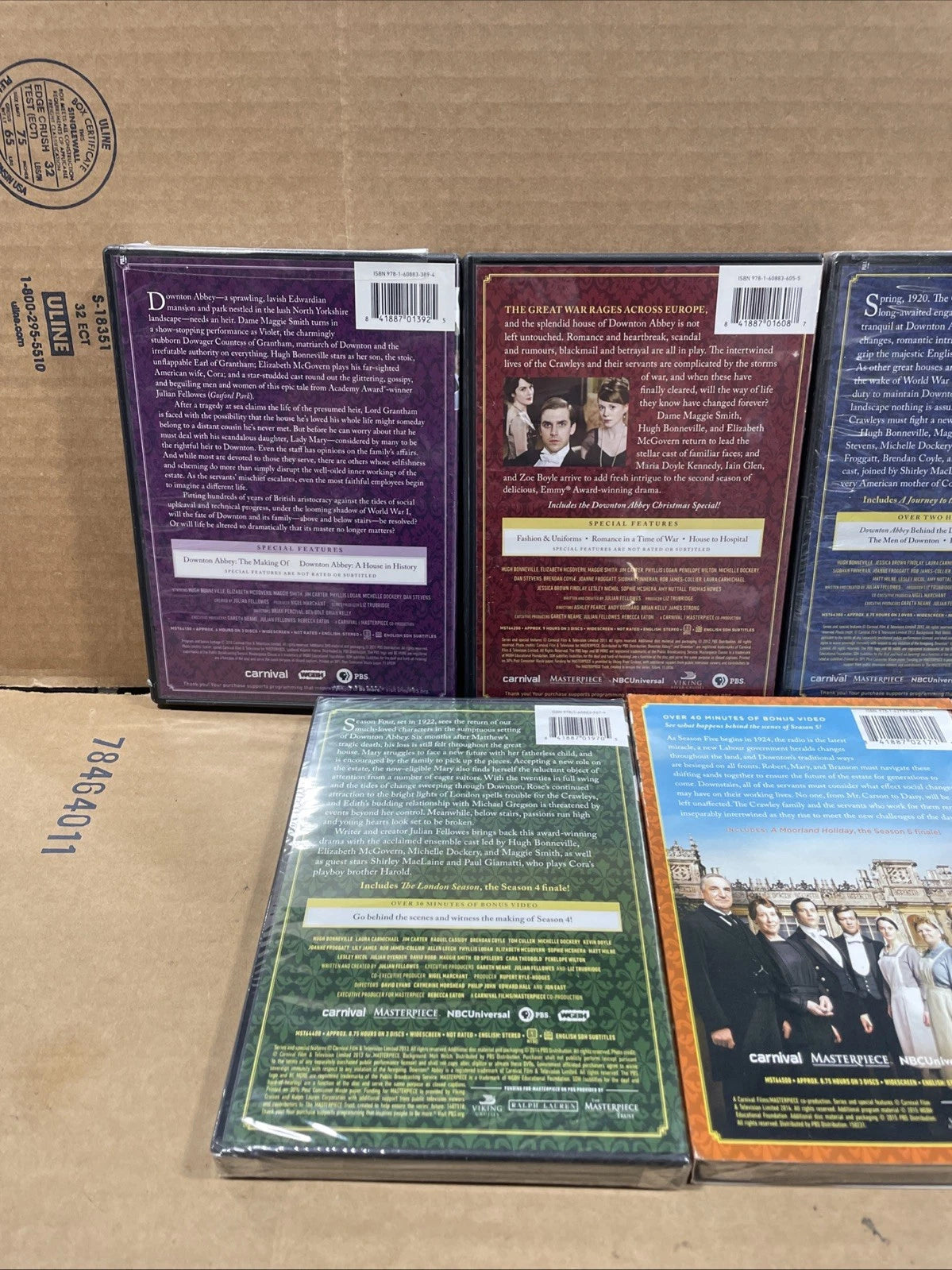 Downton Abbey Seasons 1-6 + Downtown Abbey The Motion Picture